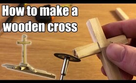 How to make a wooden cross - Easter decoration - DIY #2