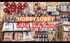 HOBBY LOBBY 4TH OF JULY DECOR 2022 SHOP WITH ME!